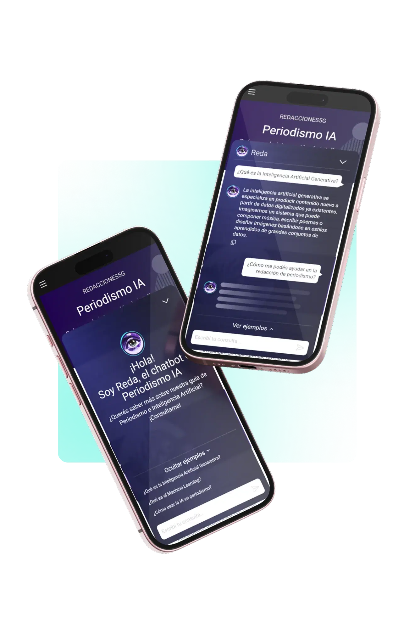 Periodismo IA en celulares