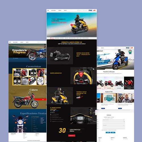 plataforma de TVS Motor