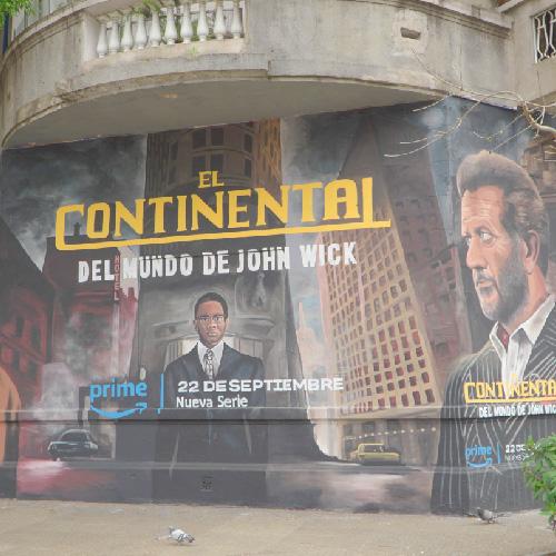 Mural Publicitario para Amazon Prime