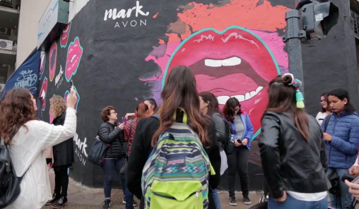 proceso de creación del mural