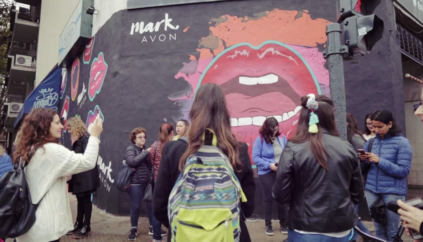 proceso de creación del mural