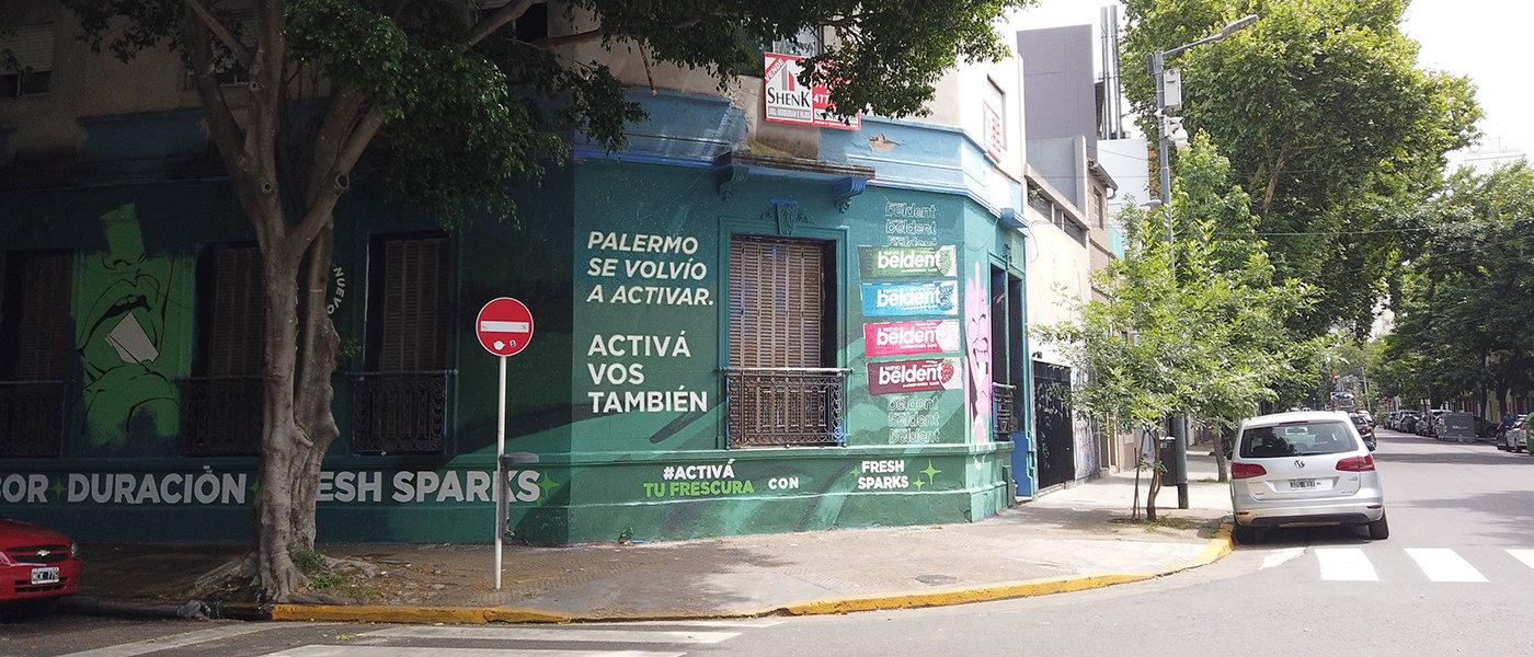 proceso de creación del mural