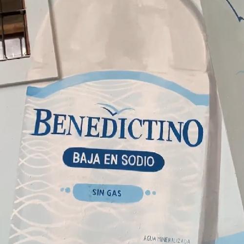 Mural publicitario para Benedictino