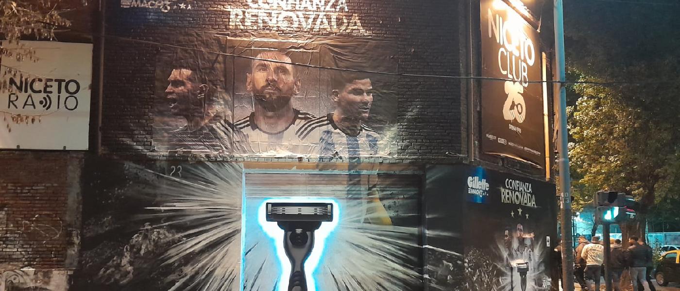 Mural publicitario
