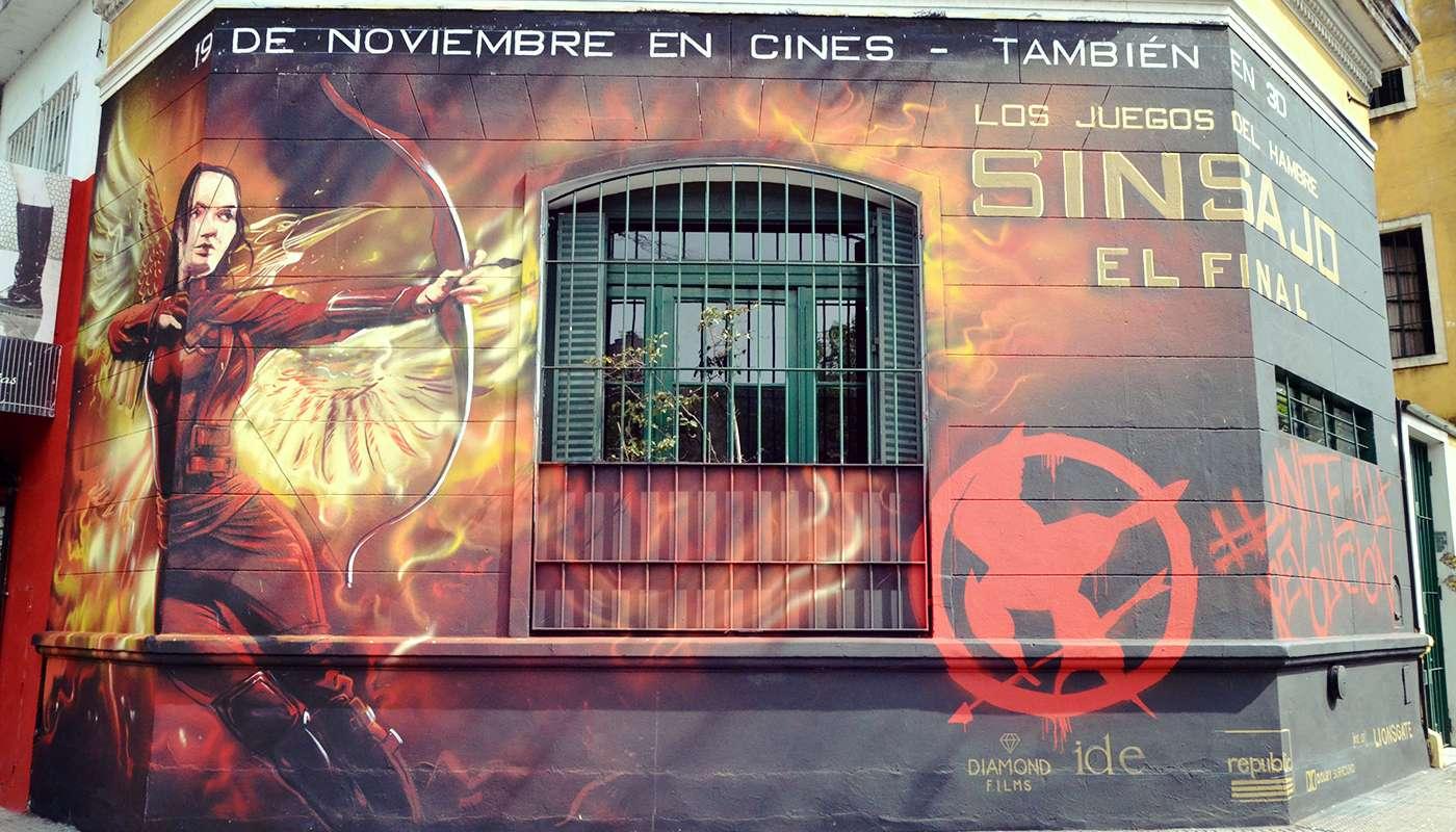 proceso de creación del mural