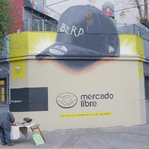 Mural Publicitario para Mercado Libre