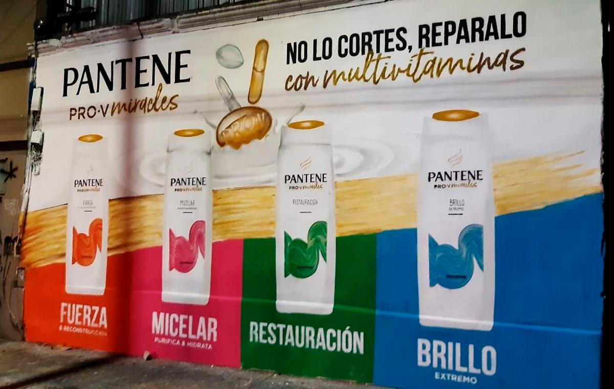 mural para Pantene