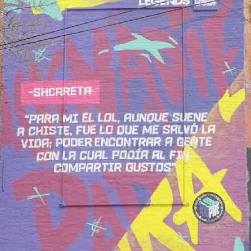 Mural Publicitario para Riot Games y League of Legends