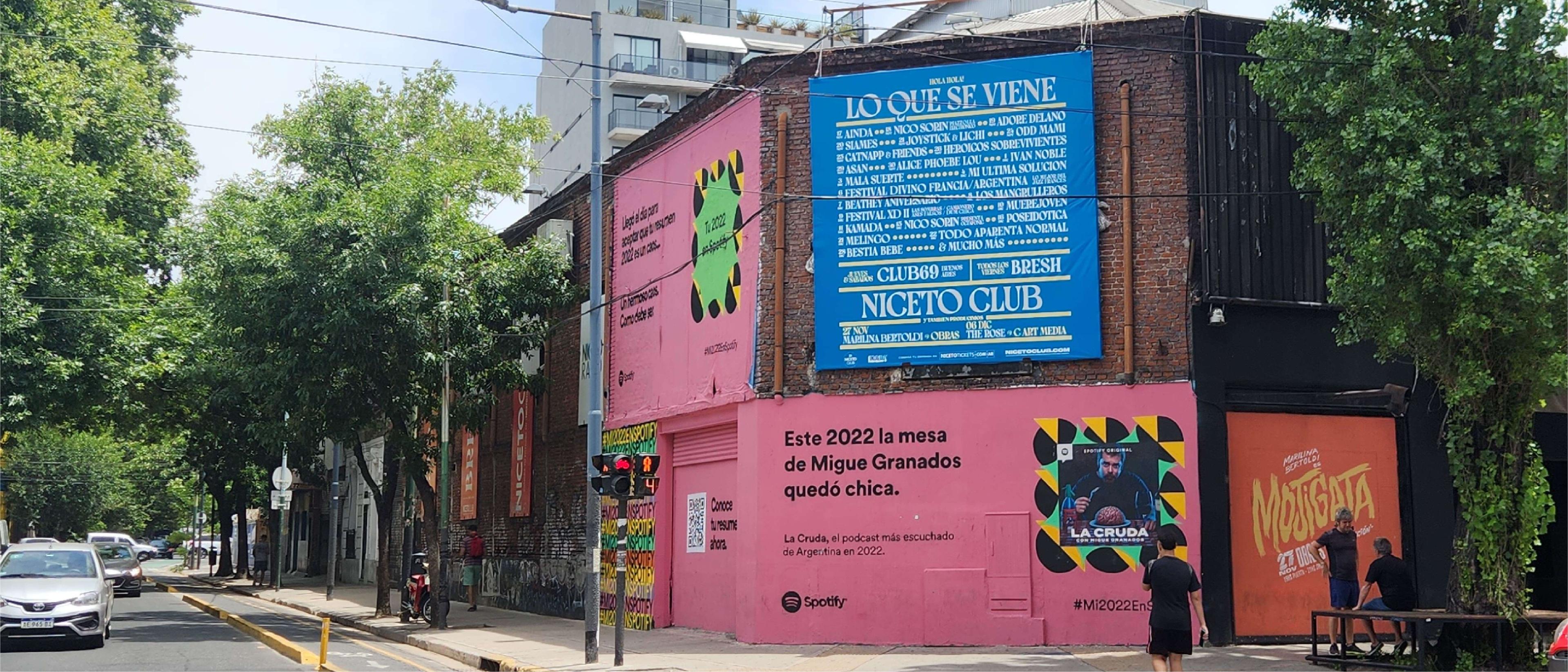 proceso de creación del mural